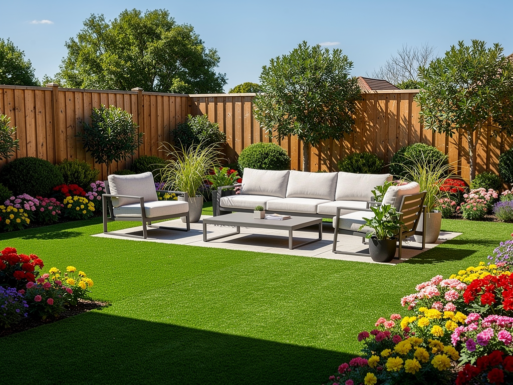 Backyard Turf Installation