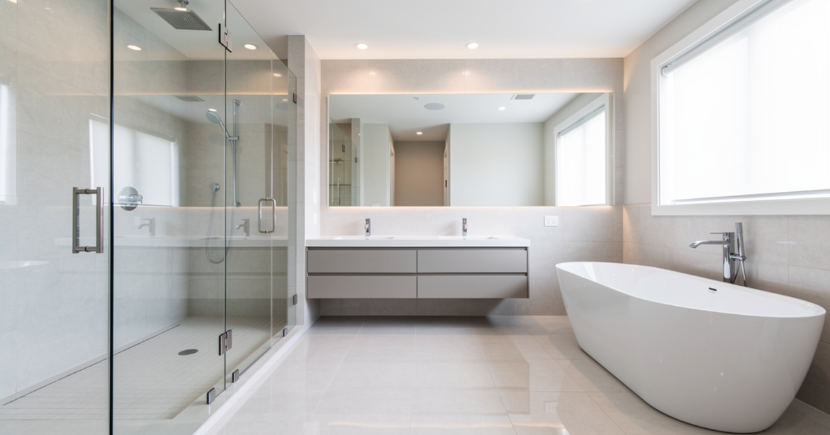 Newly Remodeled Modern Bathroom