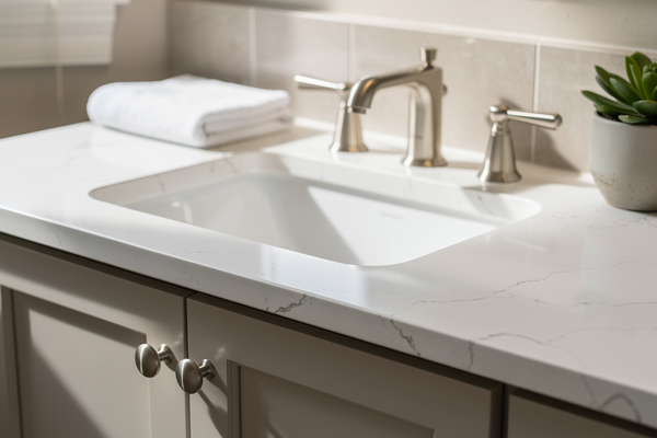 New Bathroom Vanity and Sinks