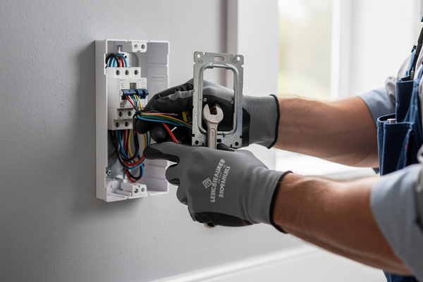 Electrician Troubleshooting Outlet