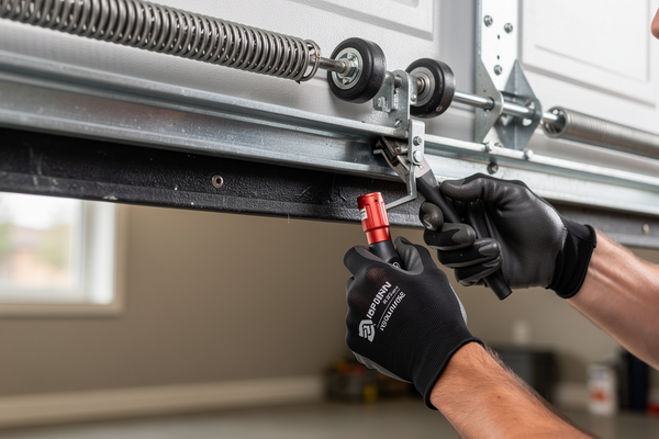 Lubricating Garage Door Rollers