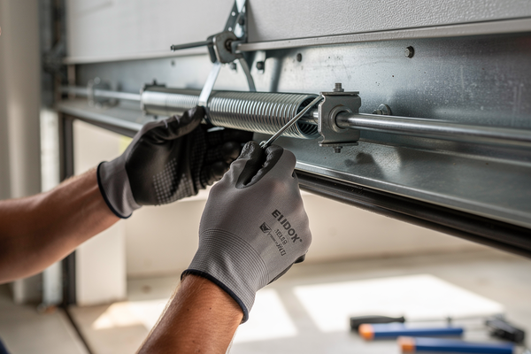 Broken Garage Door Spring High Tension