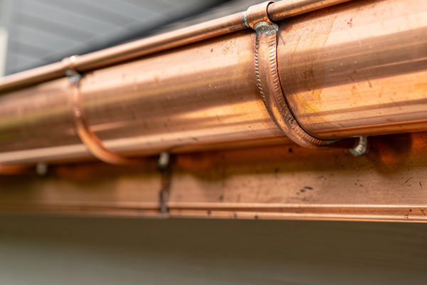 High End Copper Gutters