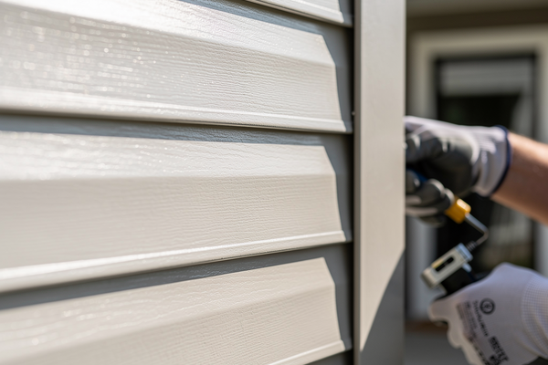 New Vinyl Siding Installation