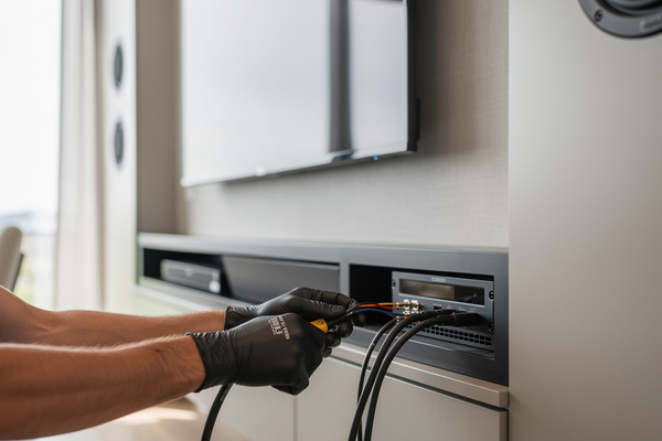 Home Theater Setup Custom Integration