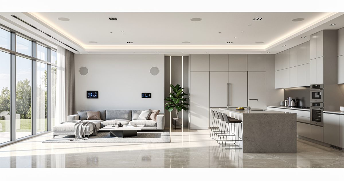 Modern Smart Home Automation Interface