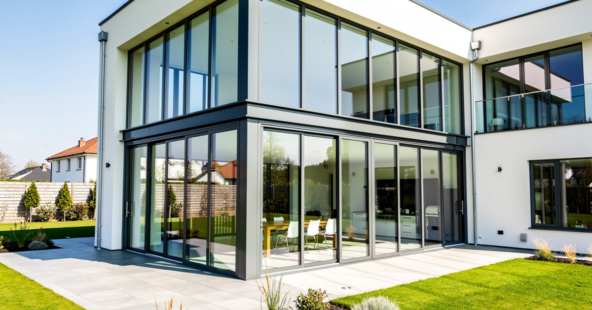 Contractor Installing New Energy Efficient Window